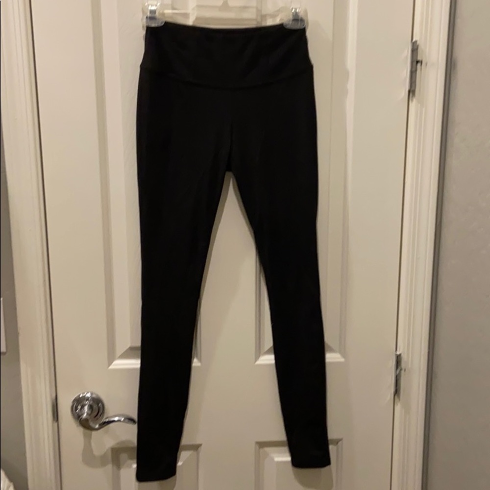 Wonderland XS suede feel black leggings